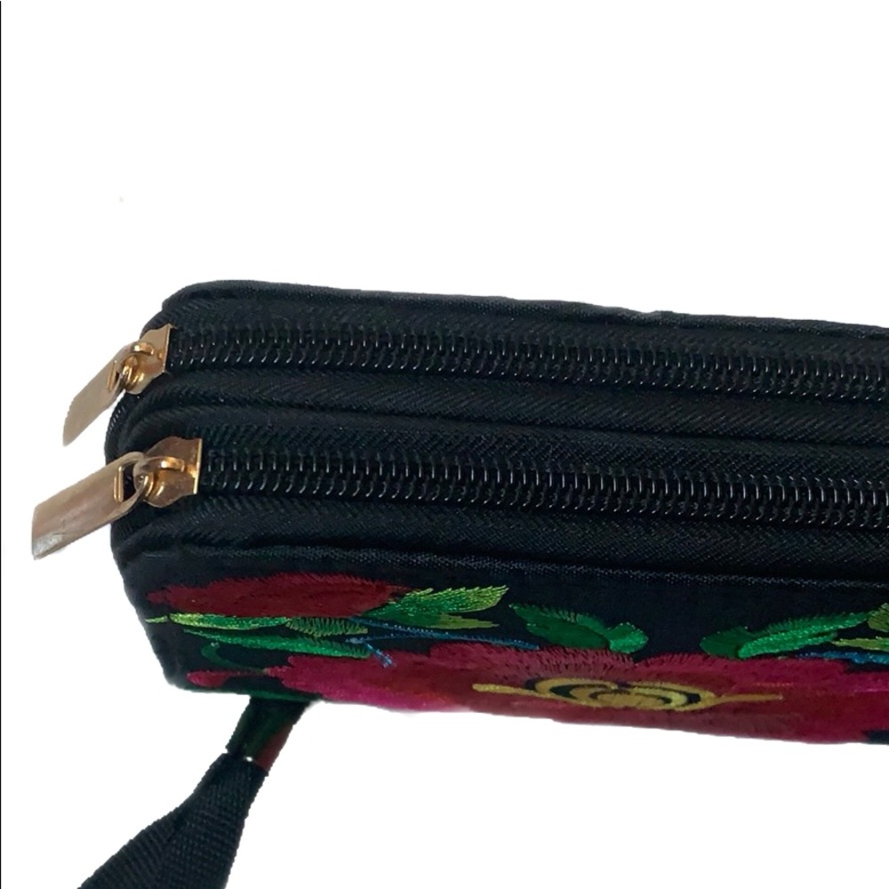 Embroidered Wristlet - Picture 3 of 4